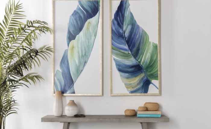 Vertical wall decor ideas