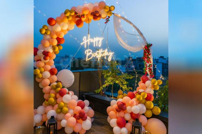 Birthday party decor ideas