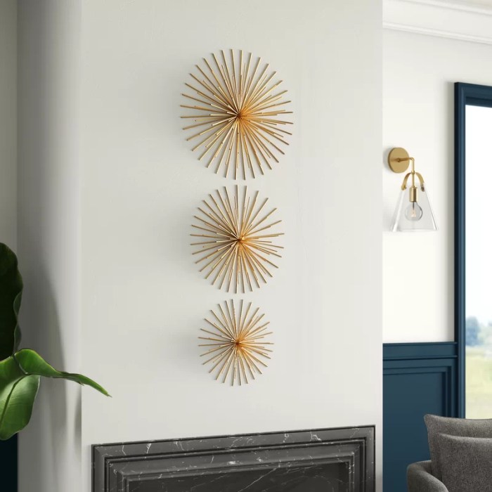 Wall decor 3 piece set