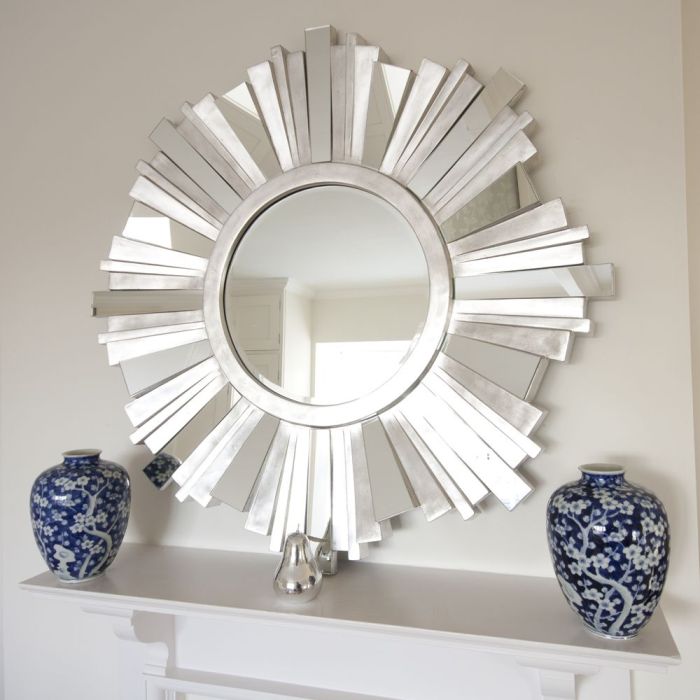 Sun decor mirrors mirror wall gold