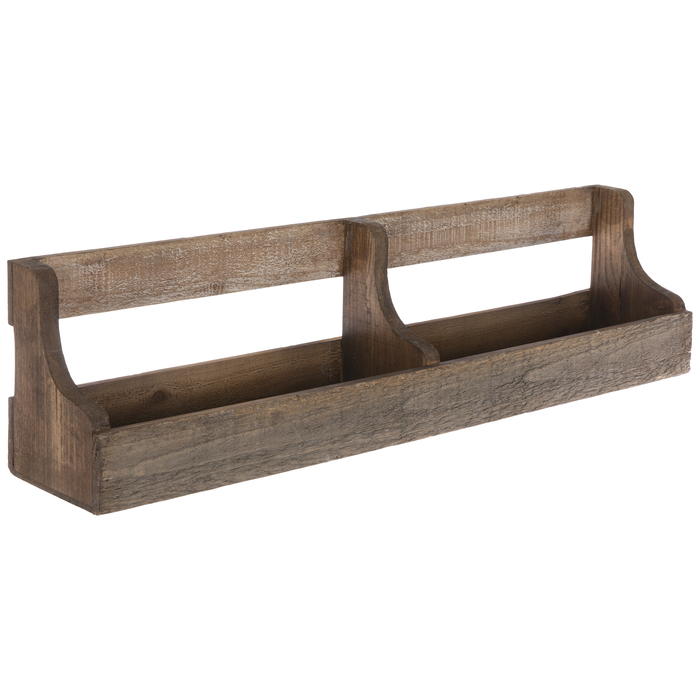 Wood shelves wall decor