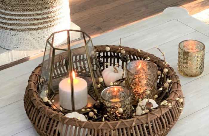 Fall coffee table decor ideas