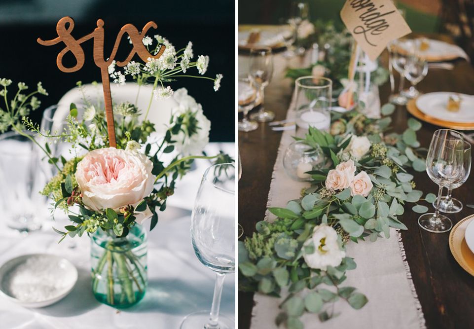 Wedding table decor ideas