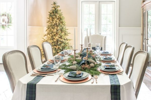 Christmas decor for center table