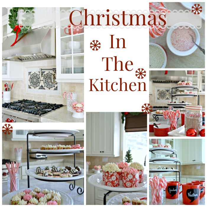 Kitchen christmas decor ideas