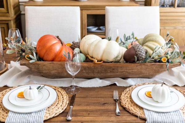 Fall table top decor