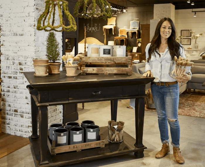 Joanna gaines coffee table decor