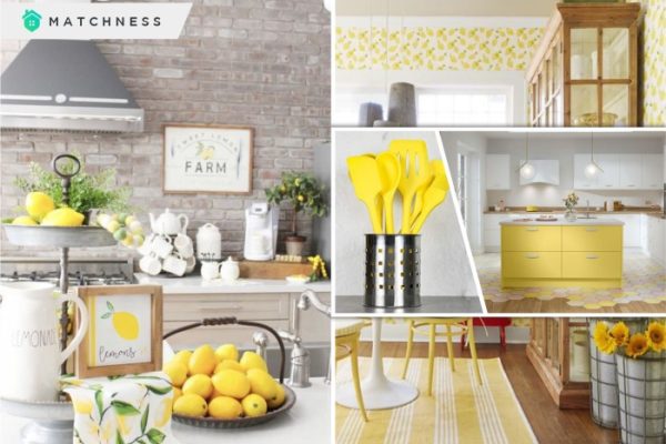 Lemon kitchen wall decor