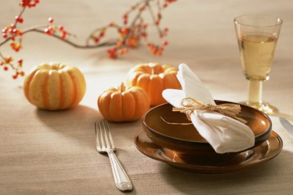 Fall decor ideas table