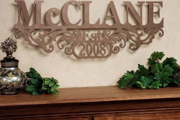 Name family wall custom personalized visit decor signs