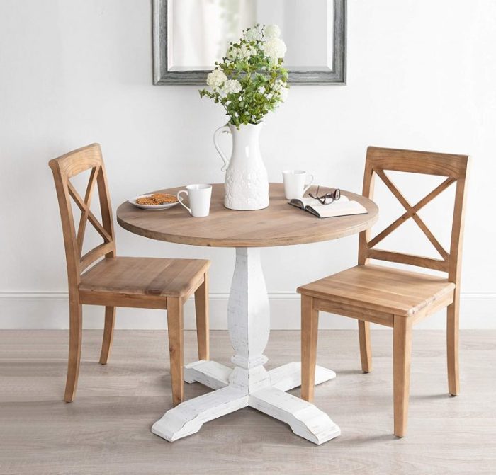 Small dining room table decor