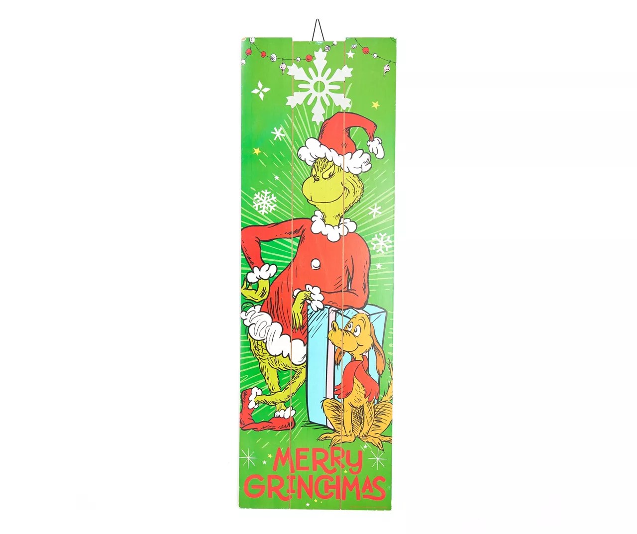 Grinch framed wall decor