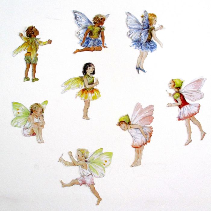 Fairy wall decor stickers