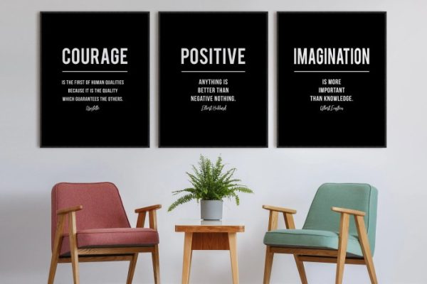 Wall decor motivational quotes