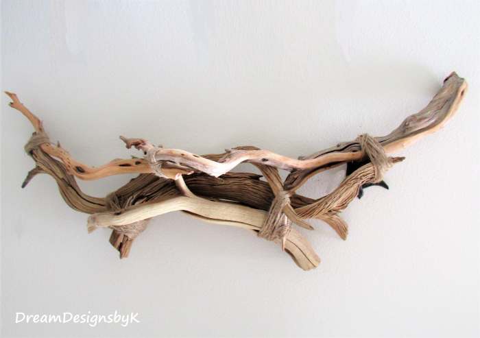 Drift wood wall decor