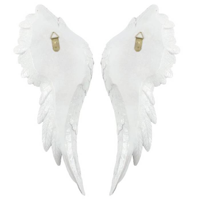 Extra large angel wings wall decor