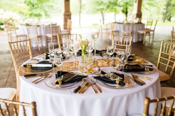 Table round wedding tables decor rustic barn centerpieces decorations settings venue flowers choose board reception