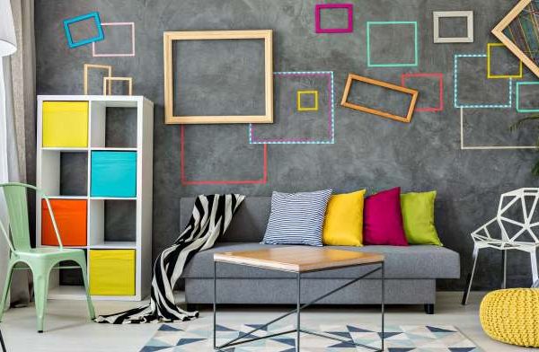 Wall decor living room diy