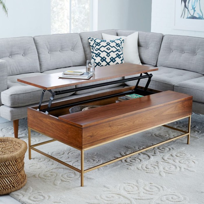 Small coffee table decor ideas