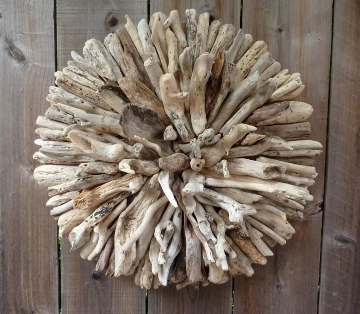 Drift wood wall decor