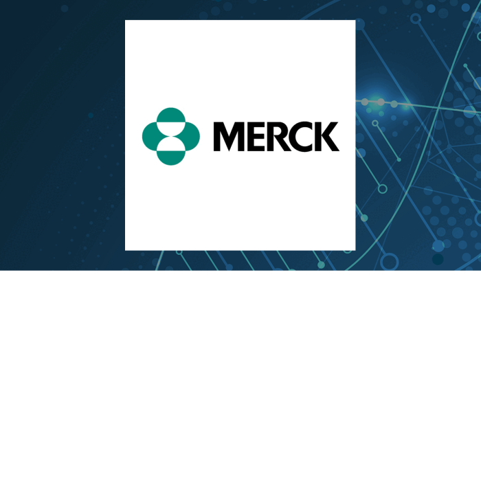 Merck stock price