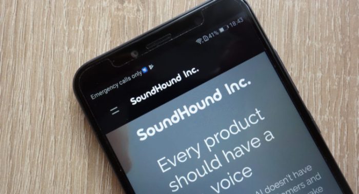 Soundhound stock price